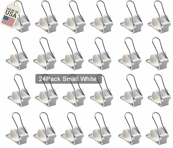 1. Gadgetklip Cord & Garden Clips: Re-Usable, Simple to Use, Electric Cord & Plant Accessory for Indoor/Outdoor Use with Plants, Garden Tools, Hoops, Trellis and Plant Cages: SMALL GREEN or WHITE