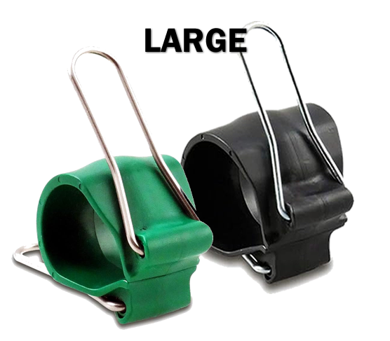 3. Gadgetklip Garden Clips: Re-Usable, Simple to Use Plant Accessory for Indoor/Outdoor Use with Plants, Garden Tools, Hoops, Trellis and Plant Cages:  LARGE GREEN or BLACK