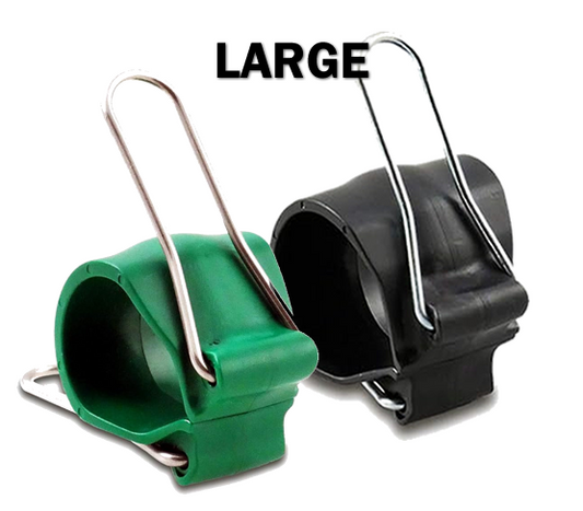 3. Gadgetklip Garden Clips: Re-Usable, Simple to Use Plant Accessory for Indoor/Outdoor Use with Plants, Garden Tools, Hoops, Trellis and Plant Cages:  LARGE GREEN or BLACK